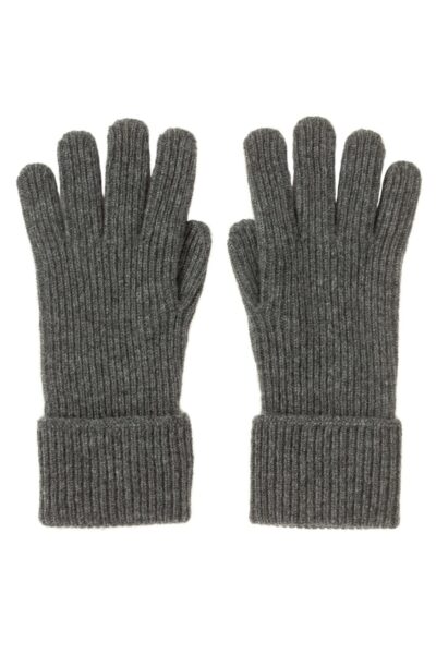 RIBBED CASHMERE GLOVES